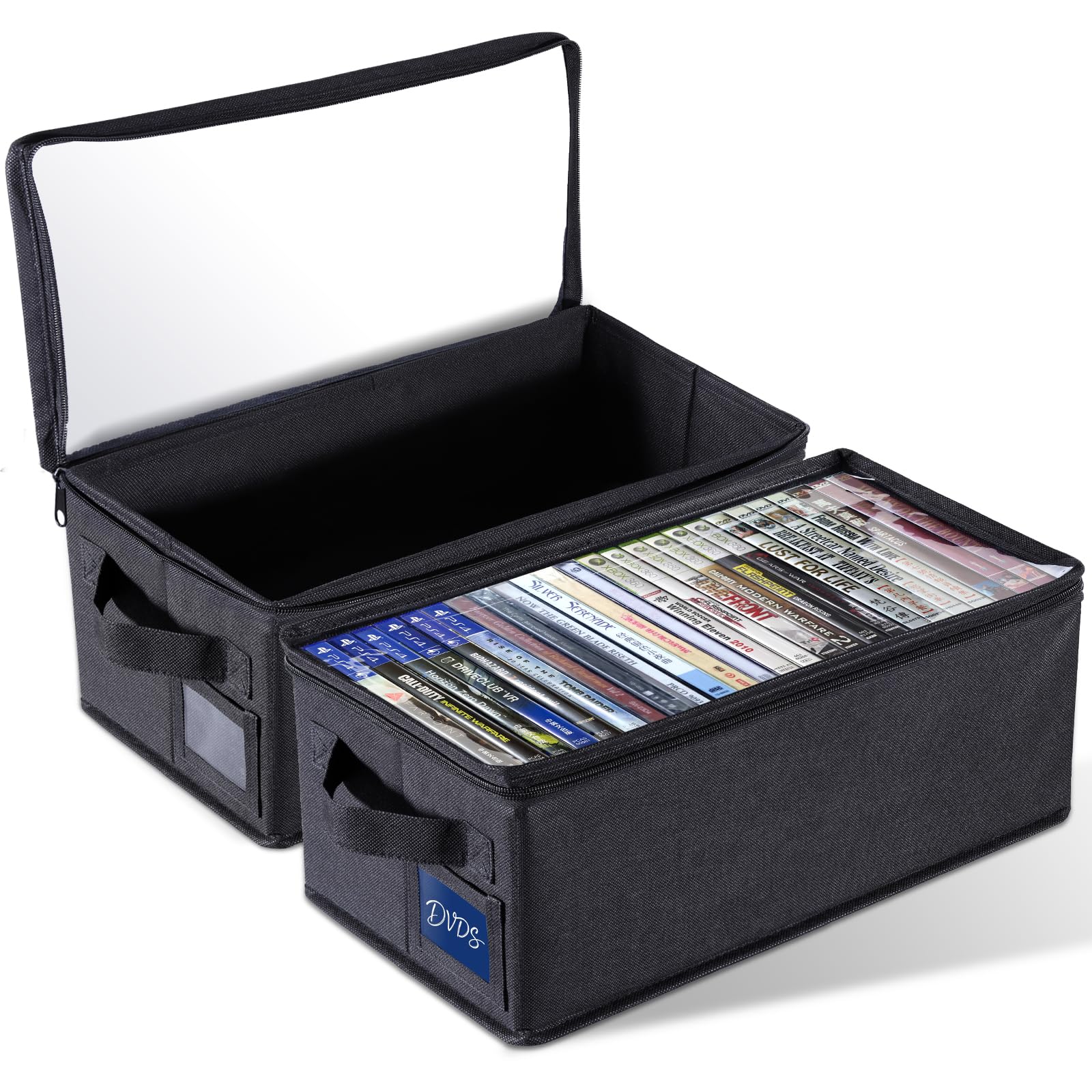 Amazon.com: CCidea DVD Storage Box with Clear Window - 15.75